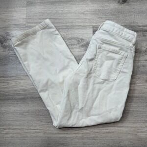 Art Class Girls Corduroy Pants Ivory White Cropped Flare Leg Size L‎ (10/12)
